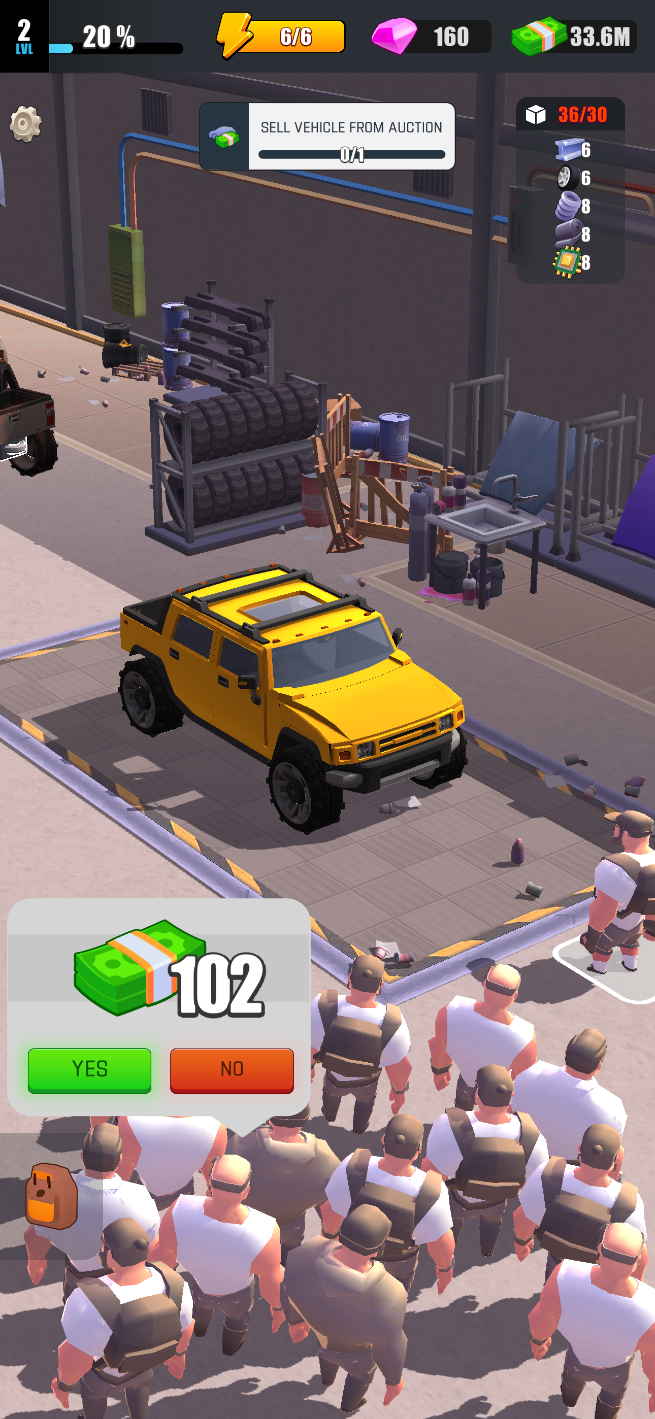 Garage Makeover: Car mechanic Game Screenshot