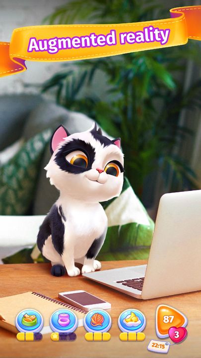 Screenshot 1 of My Cat - Virtual Pet | Tamagotchi kitten simulator 3.3.0.0