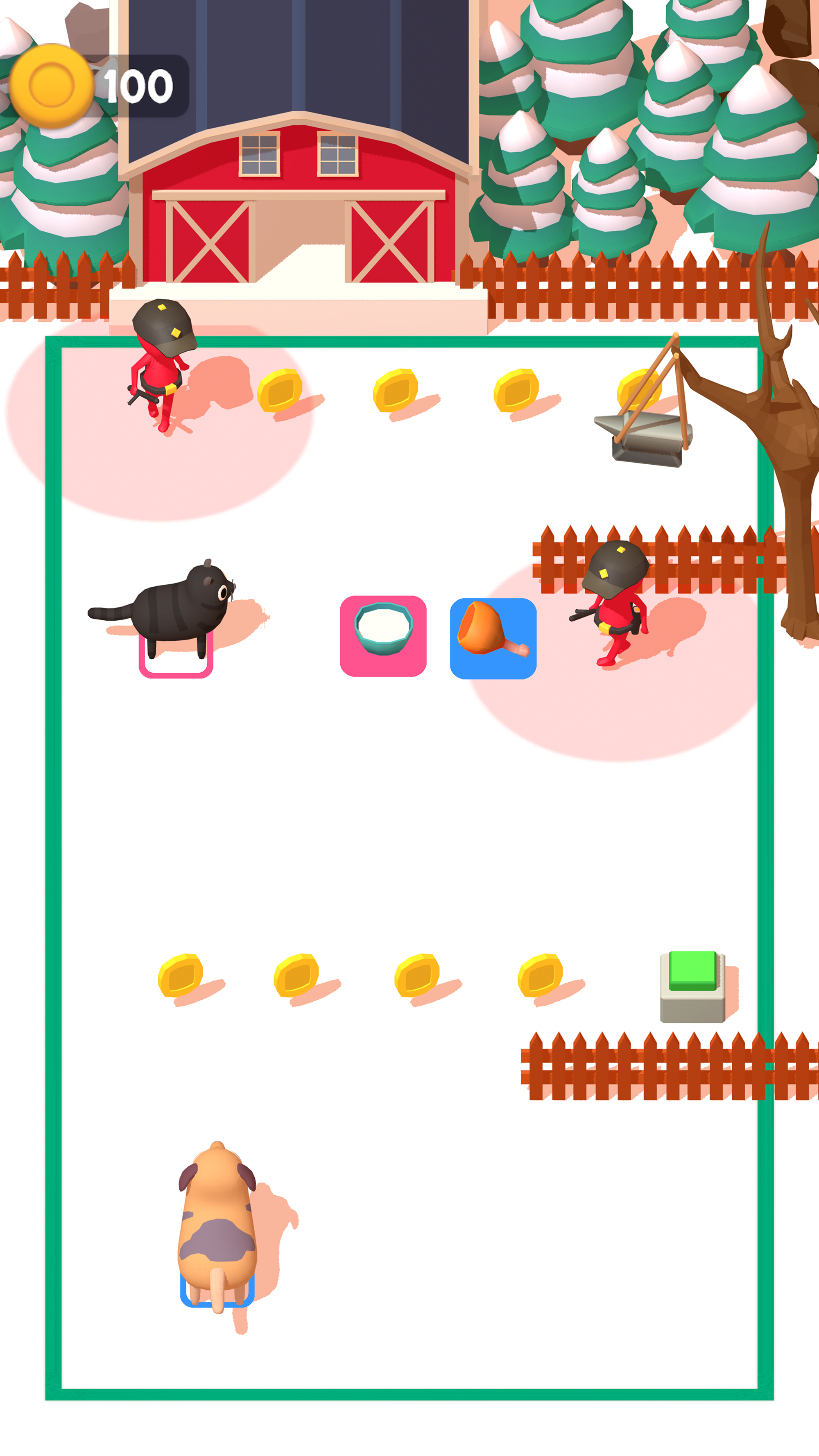 Feed Animals: Draw Line Game Screenshot