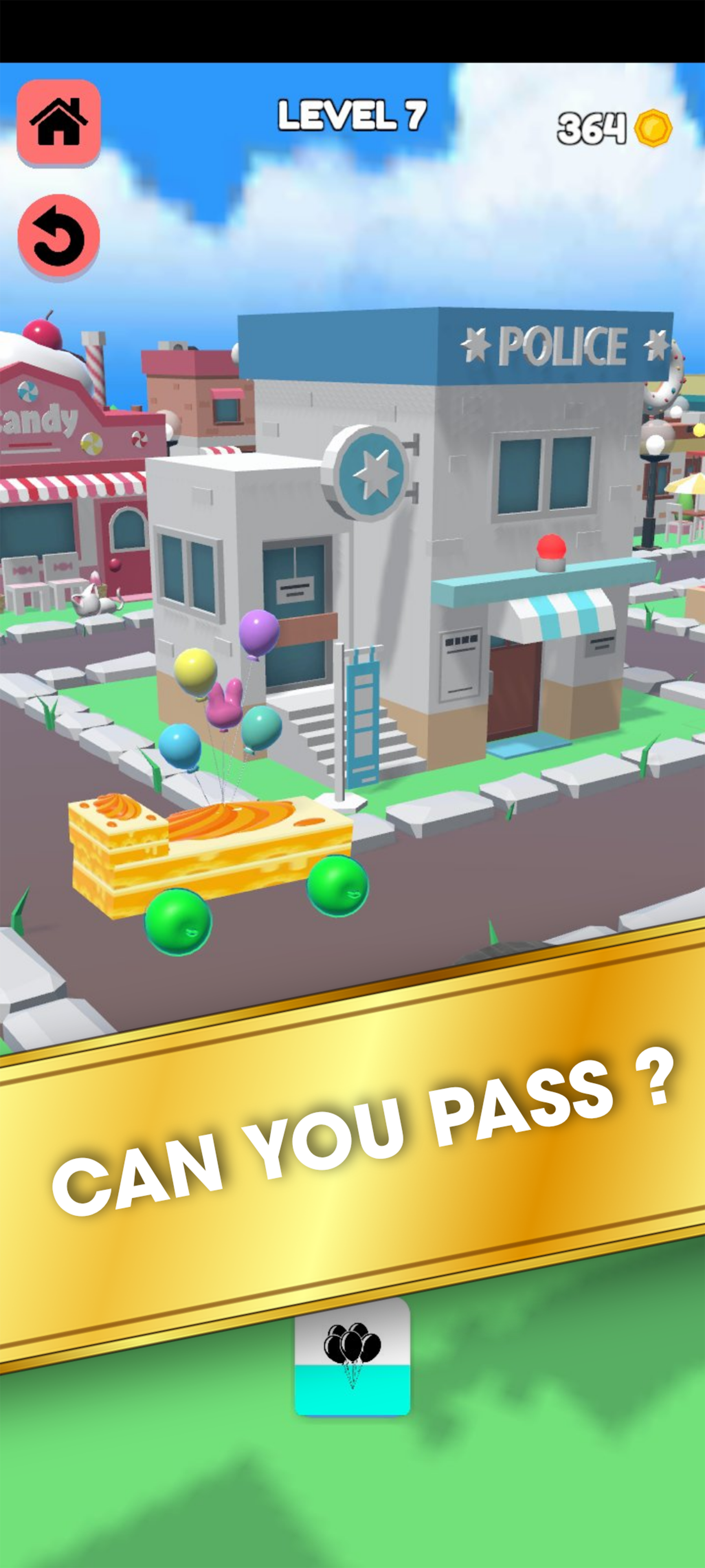 Cake Stunt 3D Game Screenshot