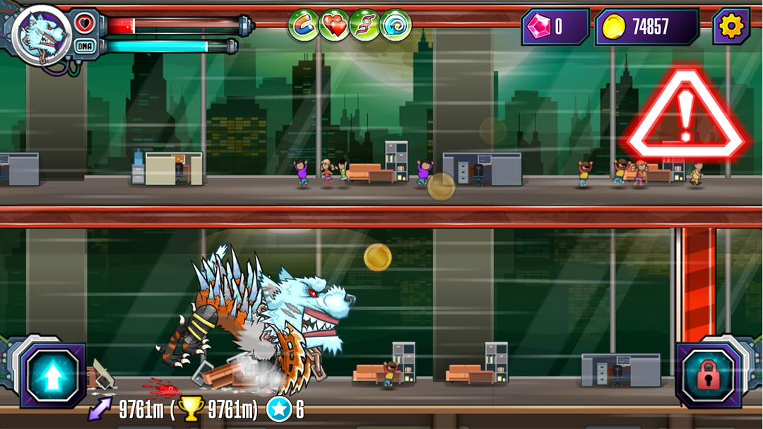 Mutant Rampage screenshot game