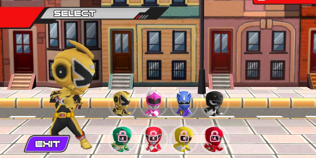 Power Rangers Fighter screenshot game