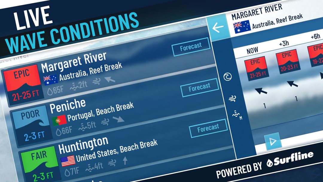Screenshot of True Surf