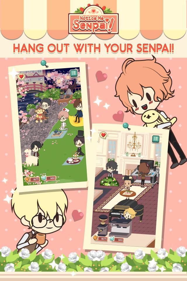 Screenshot of Notice Me Senpai
