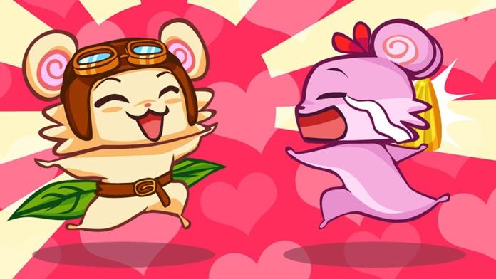 Скриншот игры Flying Hamster