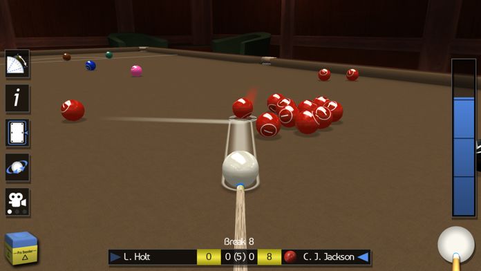 Screenshot of Pro Snooker 2021