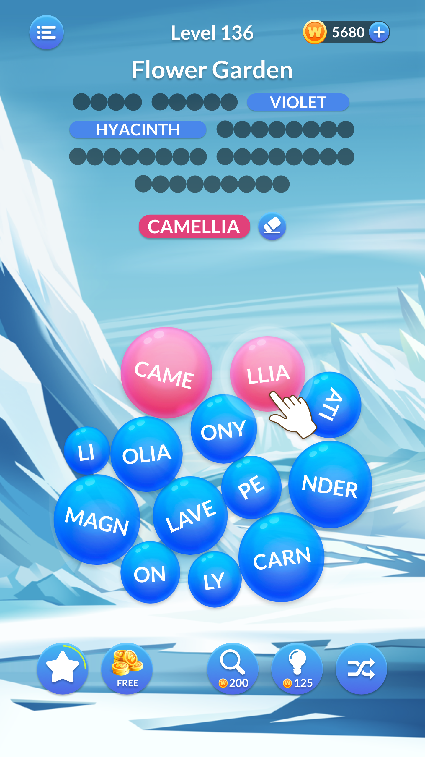 Word Serenity: Fun Word Search Game Screenshot