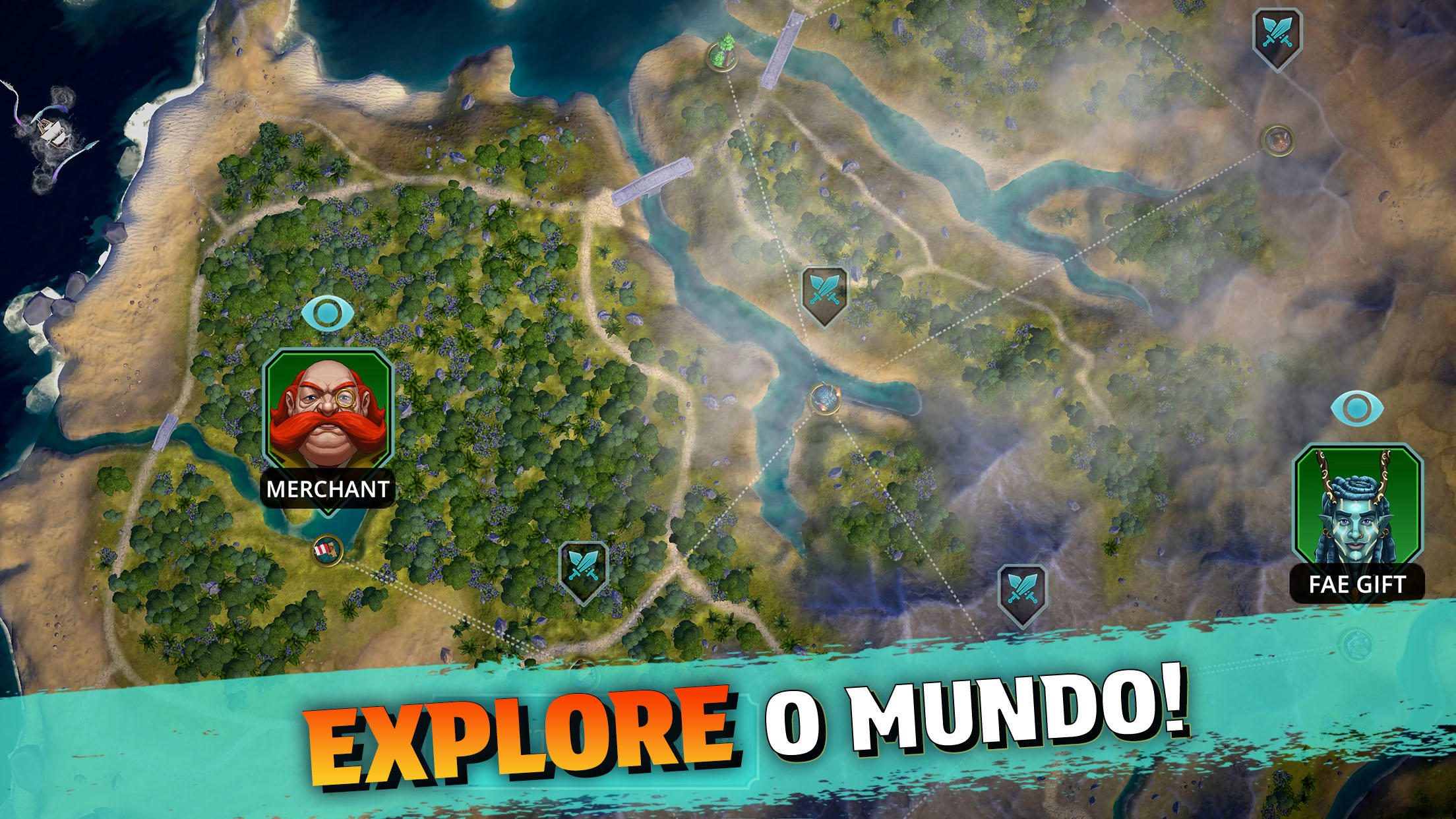 Captura de Tela do Jogo Puzzle Quest 3: RPG Match-3