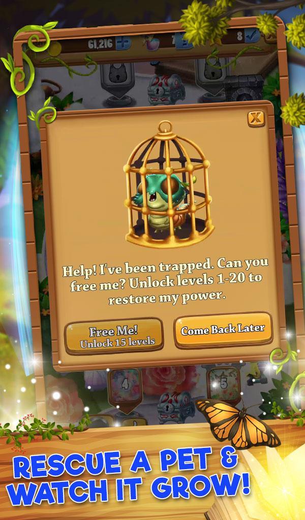 Garden Bubble Blaster - Critter Kingdom Game Screenshot