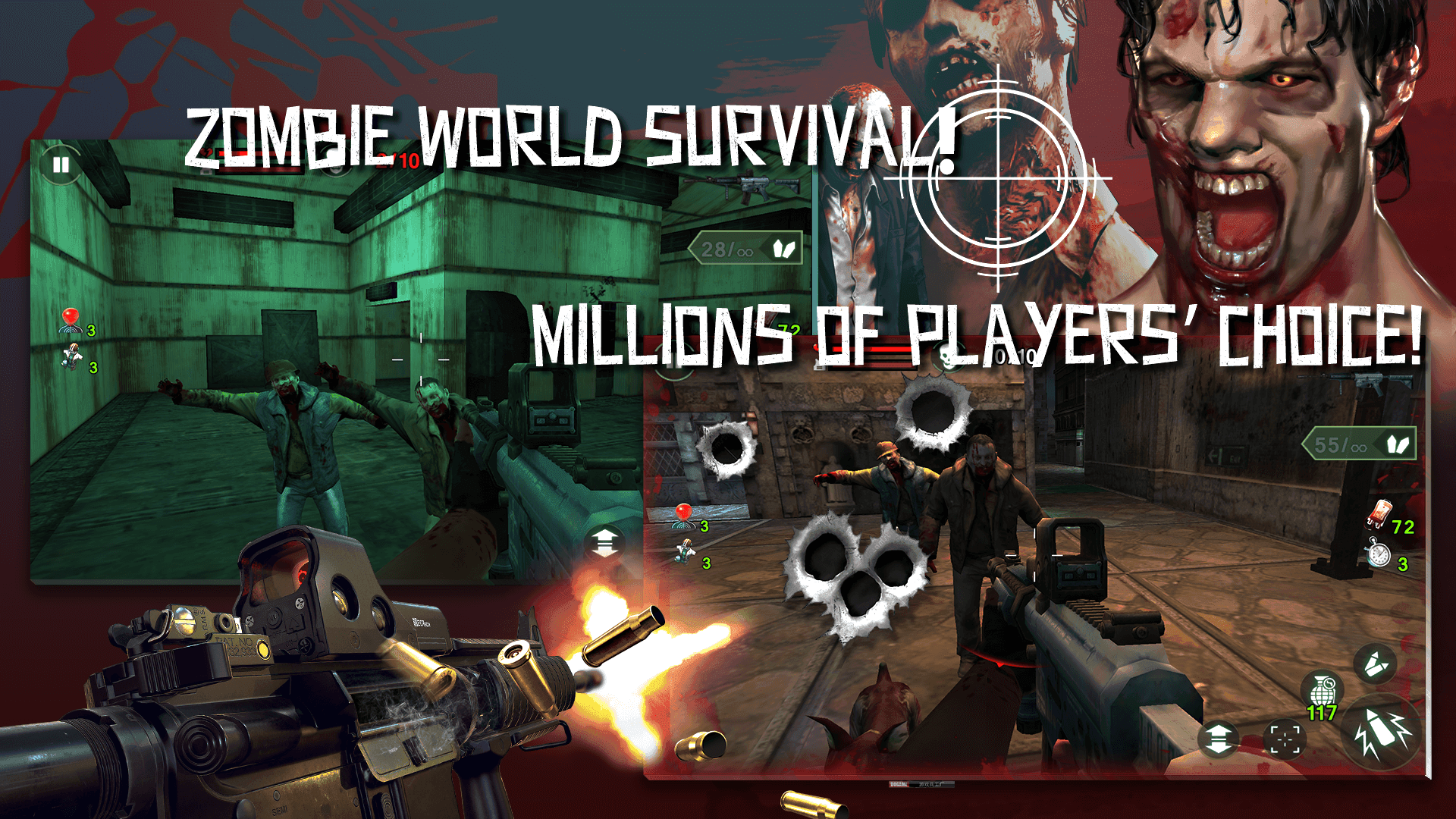 Zombie Reaper Squad Game Screenshot