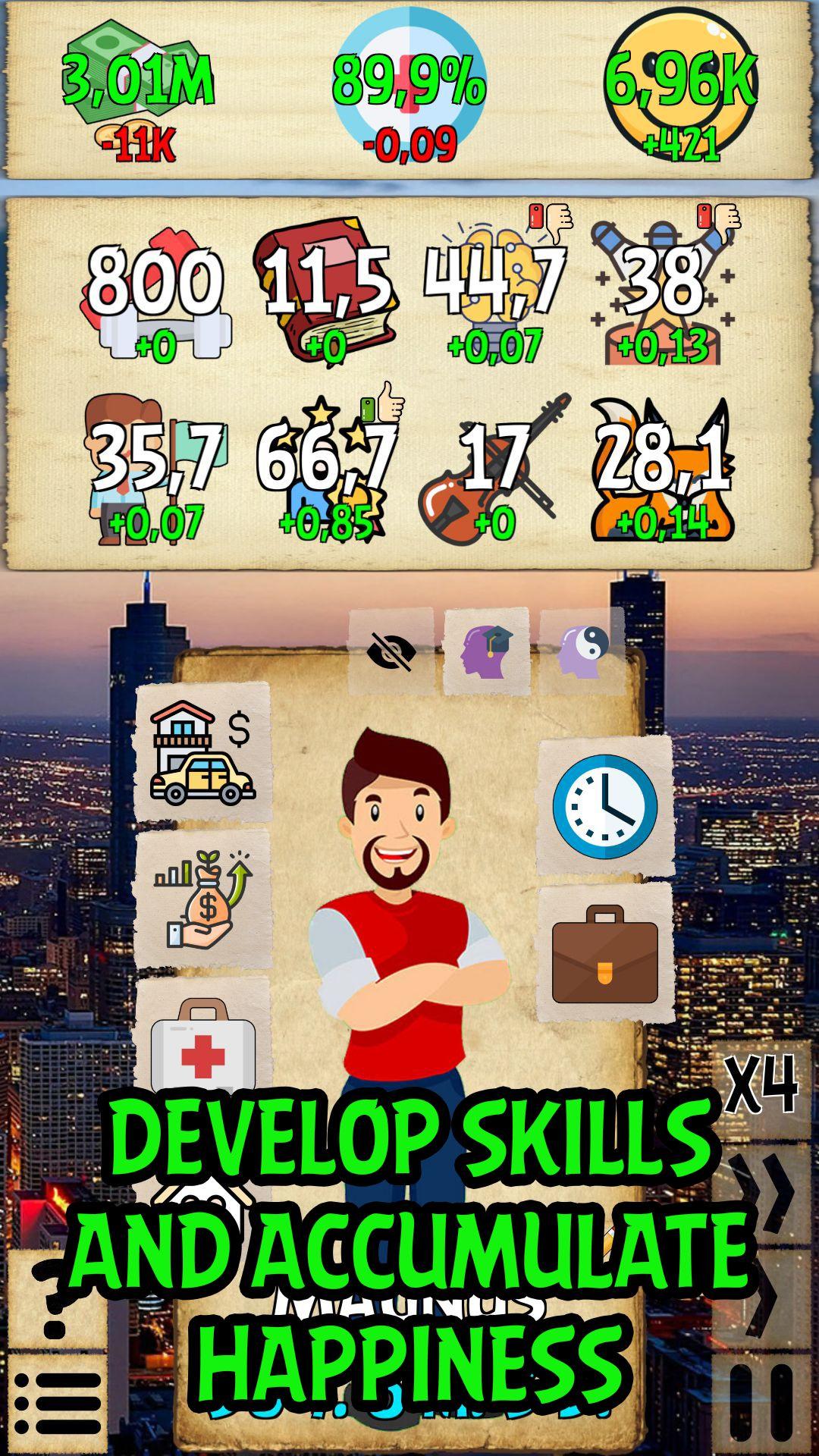 Screenshot of Life Sim Real Simulator Human