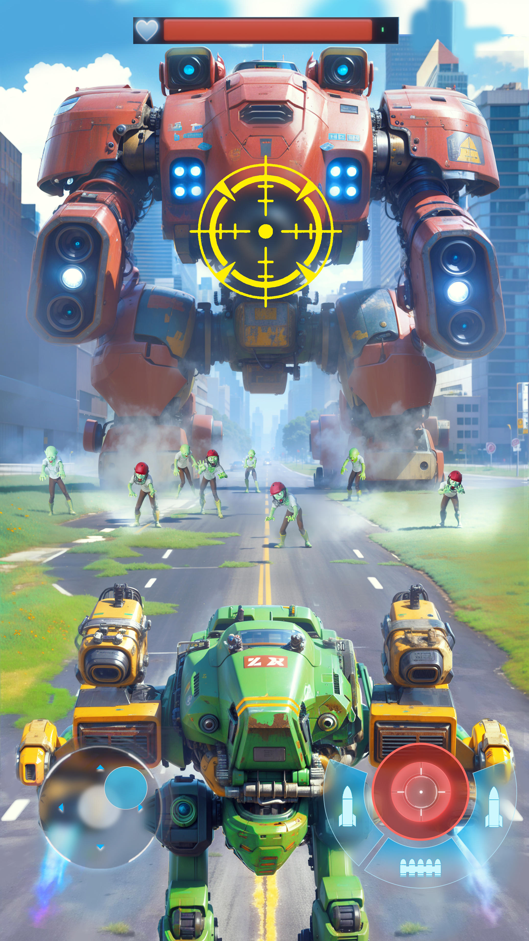 Nexus War: Survival Mech 게임 스크린샷