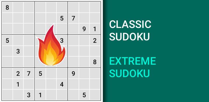 Banner of Extreme Sudoku: Classic Puzzle 2.0.0