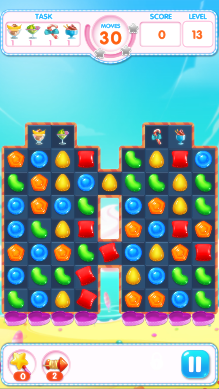 Candy Happy Day 2018 Game Screenshot