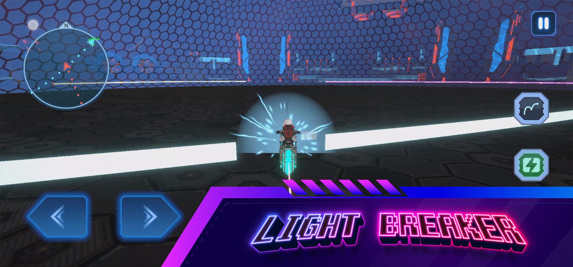 HoloBike 3D Game Screenshot