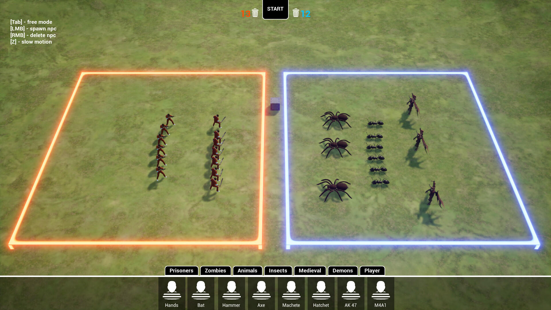 Screenshot 1 of Xaphan - Battle Simulator 