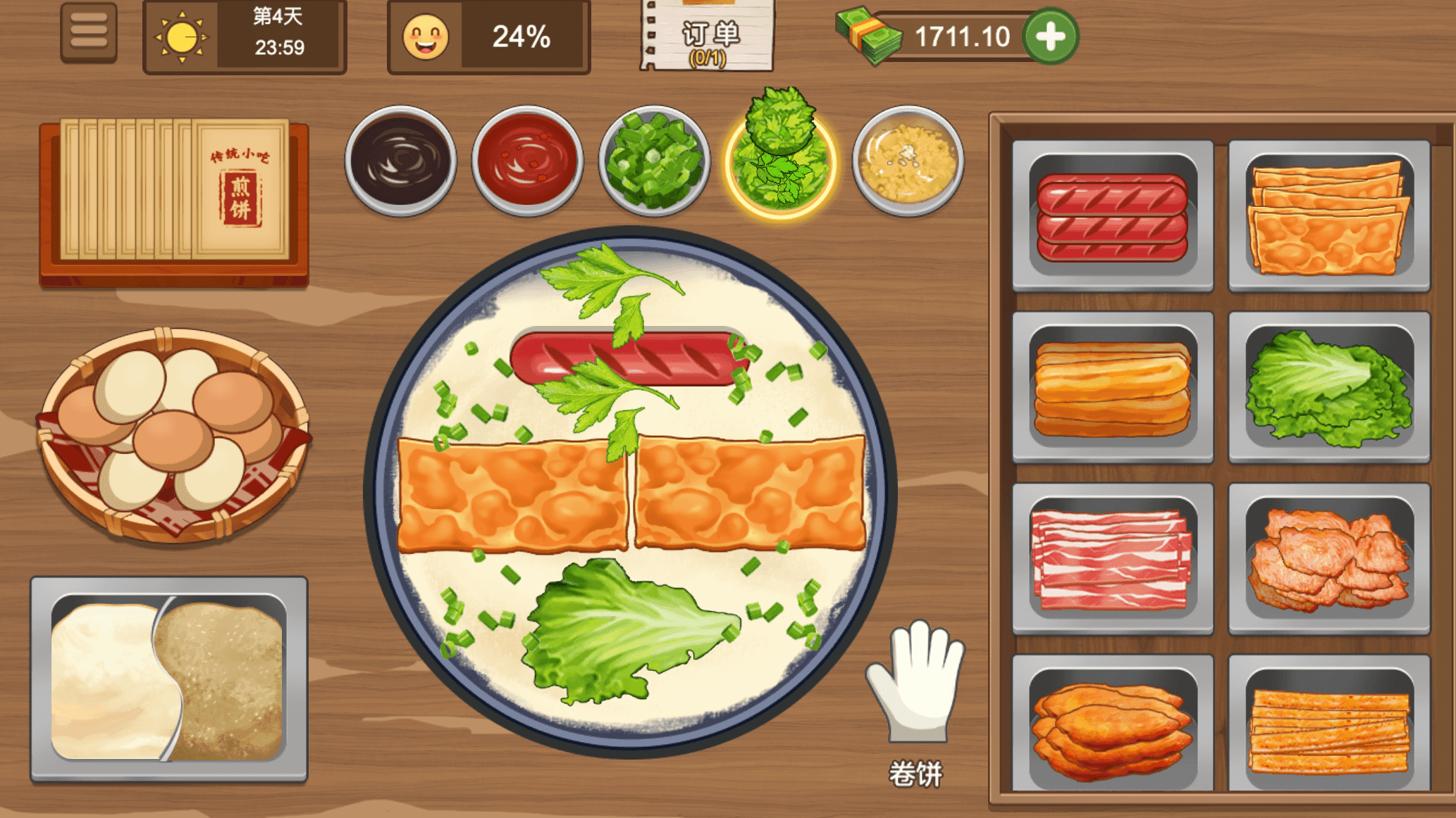 Скриншот игры Pancake Stall - Food Cooking