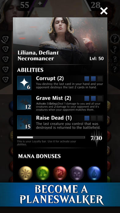 Magic: The Gathering - Puzzle Quest Game Screenshot