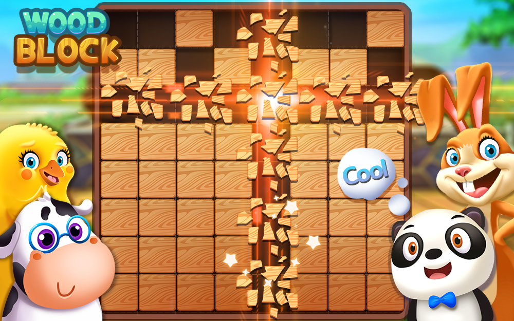 Wooden Block Free Game Screenshot
