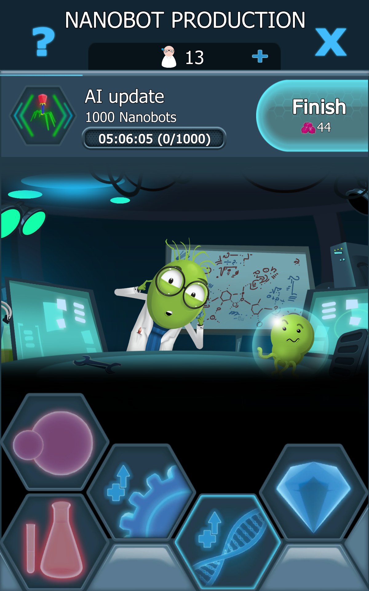 Скриншот игры Bacterial Takeover: Idle games