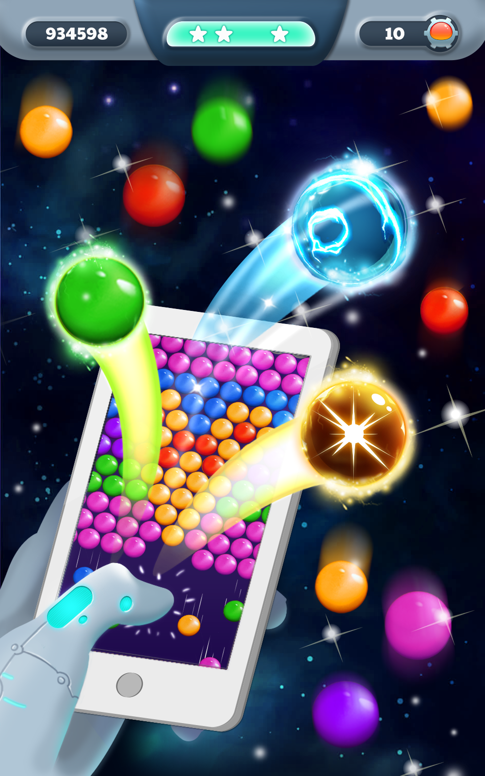 Bubble Strike Game Screenshot