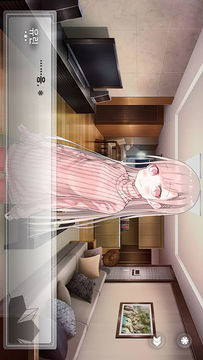 Скриншот игры 미래의 여친님이 나에게 인사를 건네왔다