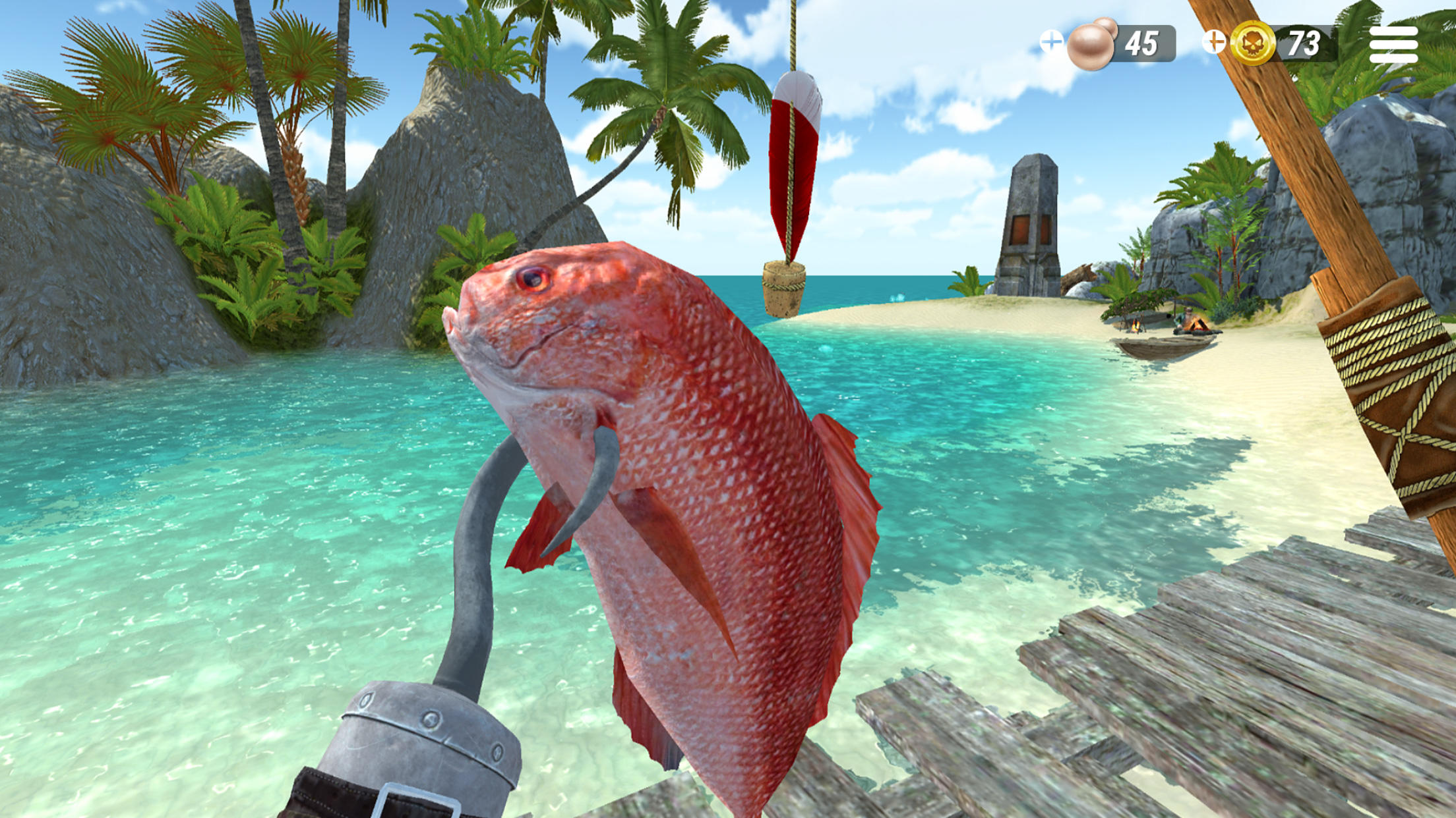 Last Fishing: Monster Clash Ho Game Screenshot