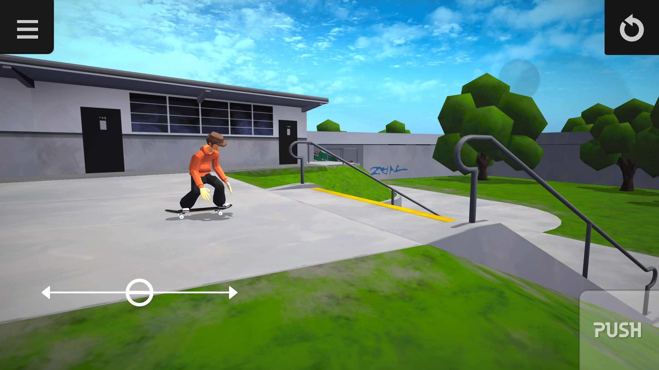 Skater Mobile Game Screenshot