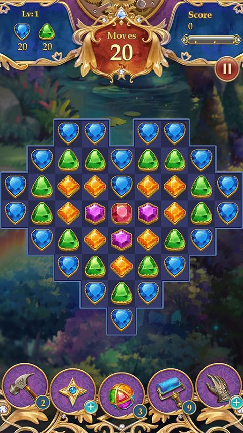 Jewel Mystery - Match 3 Story screenshot game