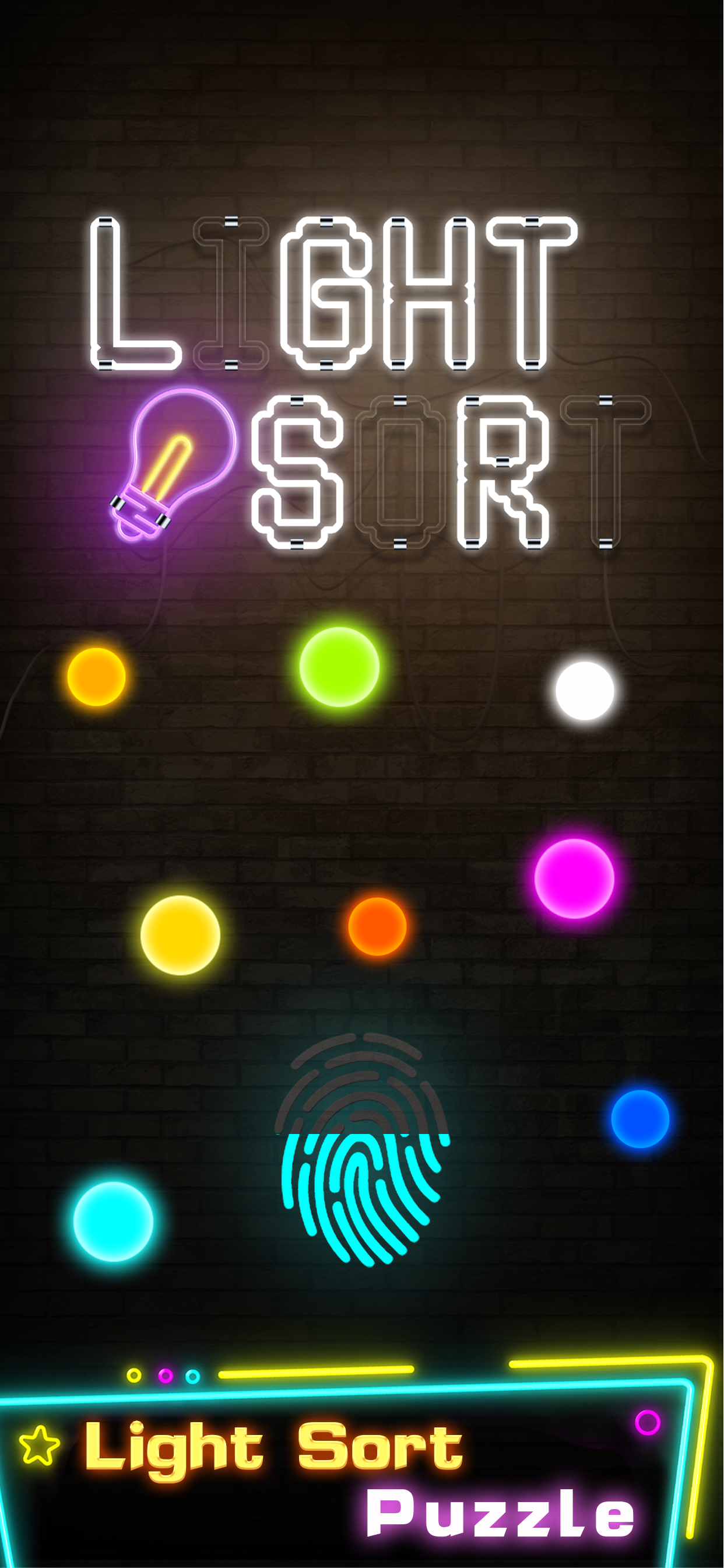 Cuplikan Layar Game Light Sort Puzzle