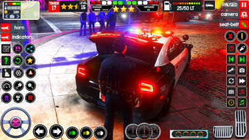 US Cop Car Thief Chase Game 3d Game Screenshot