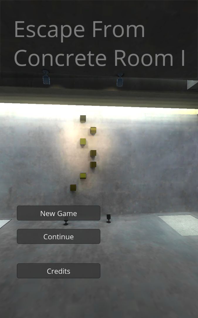 Escape from Concrete room 1 ภาพหน้าจอเกม