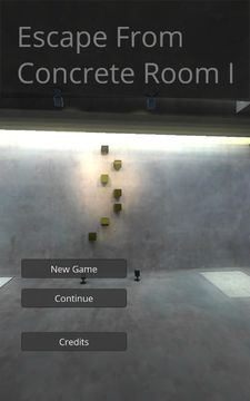 Cuplikan Layar Game Escape from Concrete room 1
