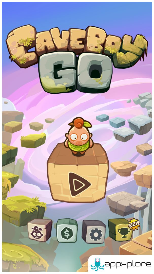 Screenshot of Caveboy GO