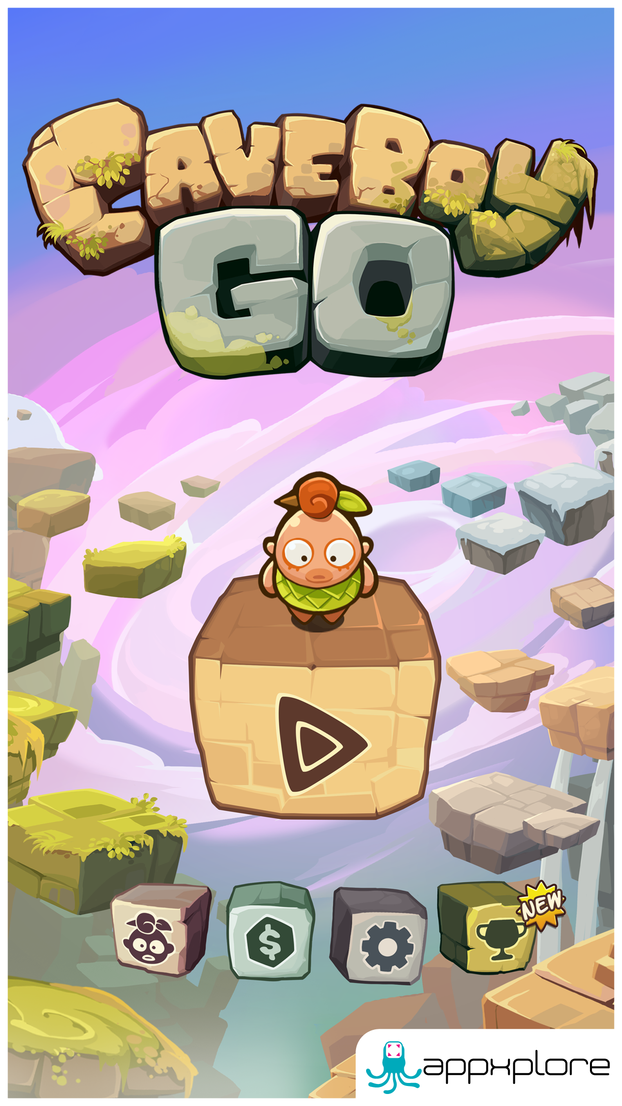 Caveboy GO Game Screenshot