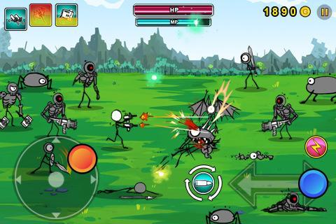 Cartoon Wars: Gunner+ screenshot game