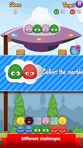 Screenshot of Marble Us – Marble Blast Match 3 Puzzle