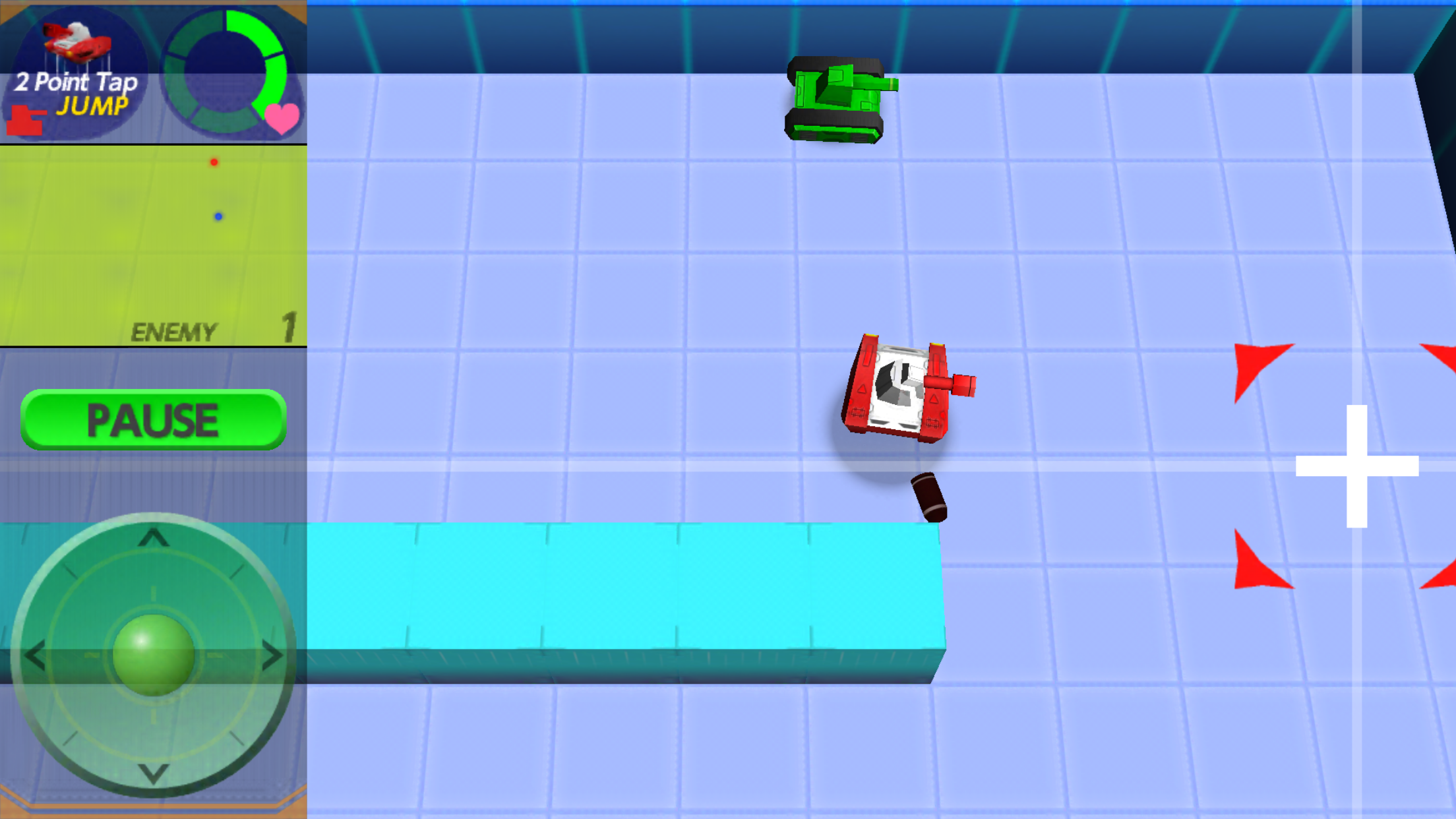 タッチバトル戦車SP -戦車アクションシューティングゲーム- ゲームのスクリーンショット