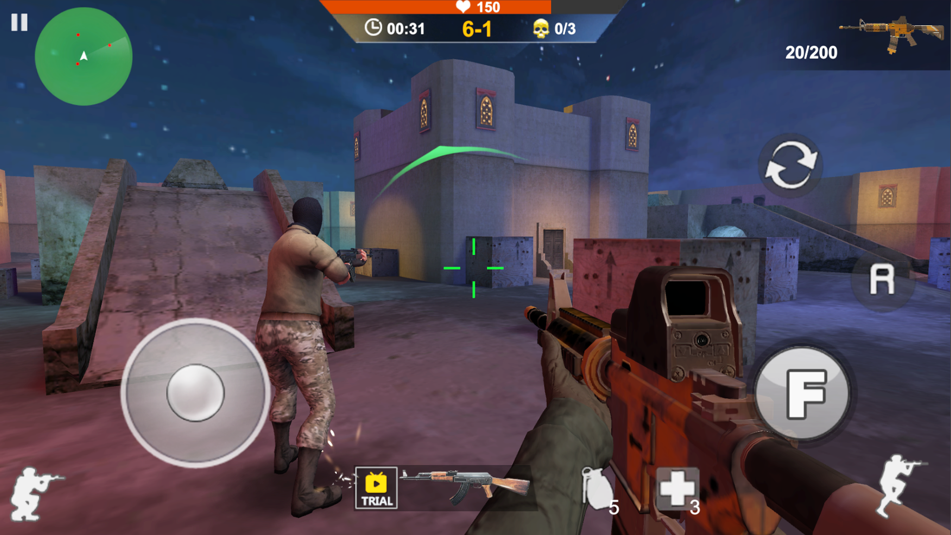 Shoot Strike War Fire Game Screenshot
