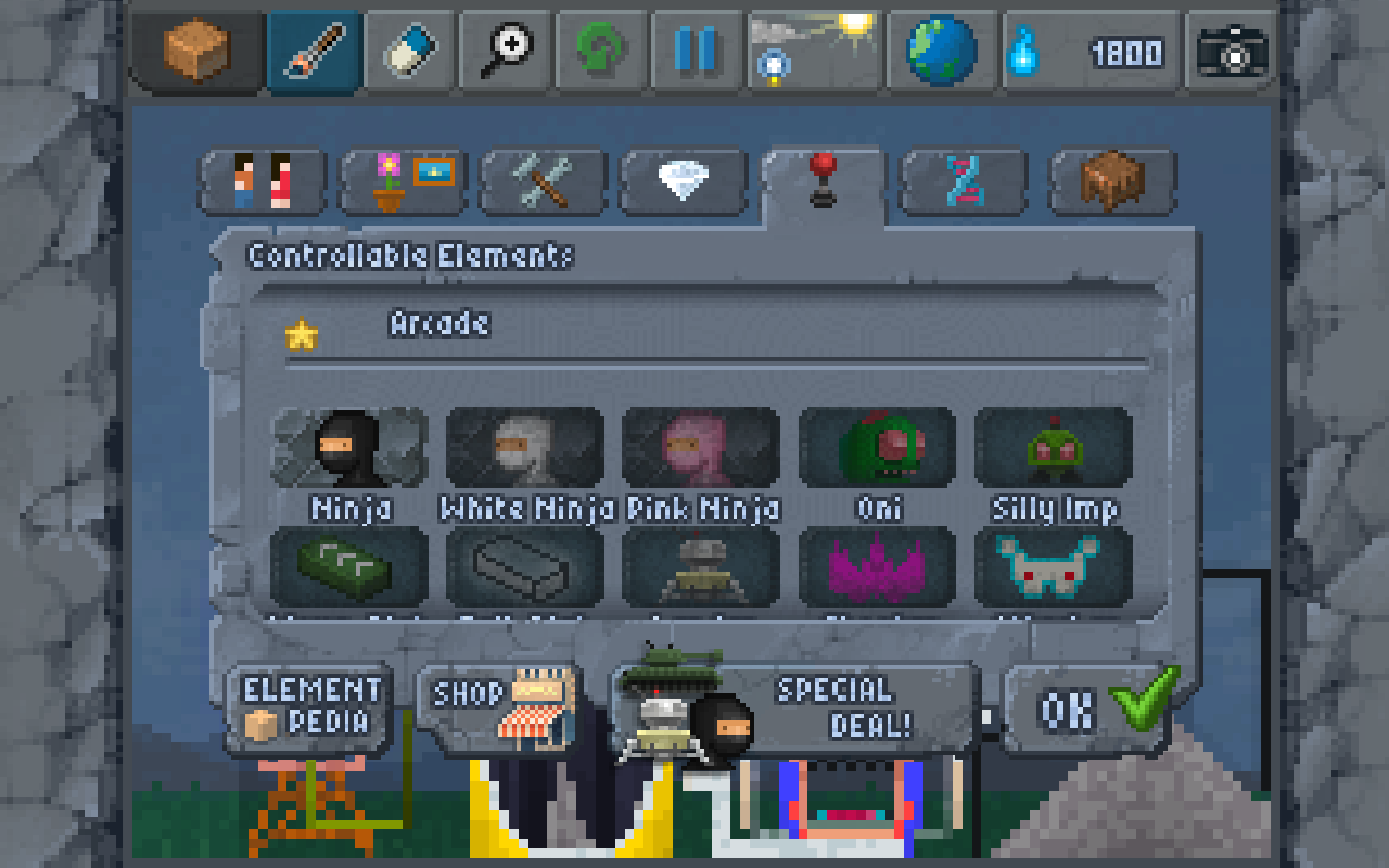 The Sandbox: Craft Play Share Game Screenshot