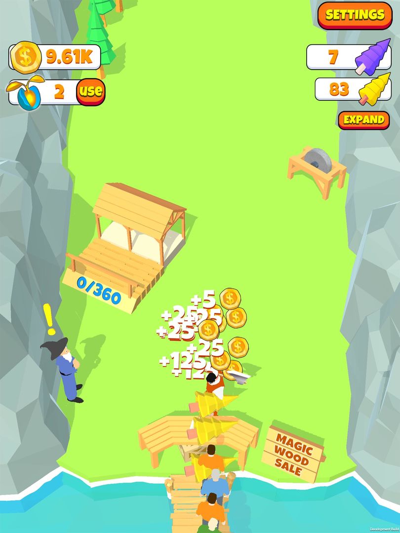 Idle Lumberjack 3D screenshot game