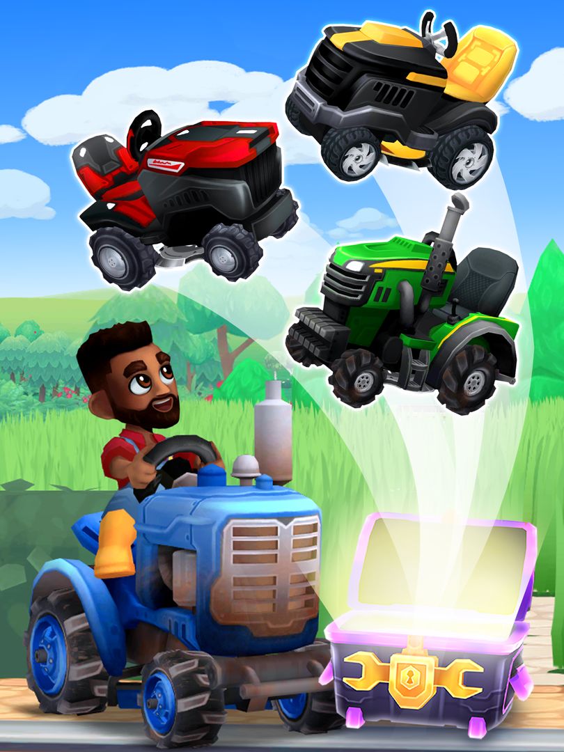 Screenshot of It's Literally Just Mowing