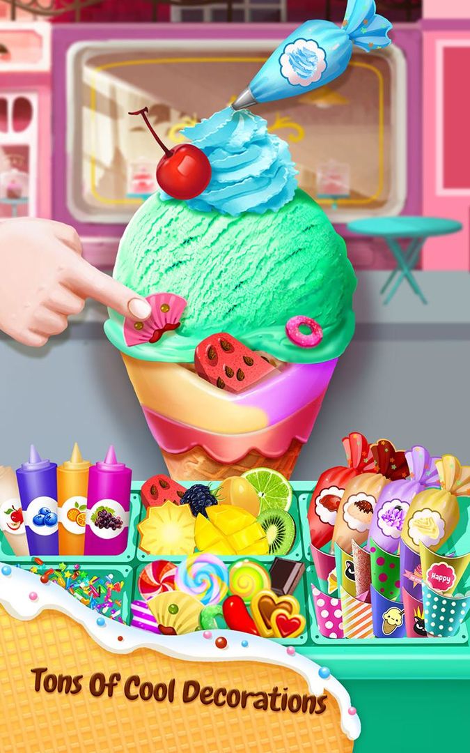 Screenshot of Ice Cream - Summer Frozen Food
