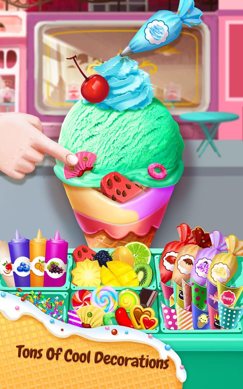 Ice Cream - Summer Frozen Food ゲームのスクリーンショット