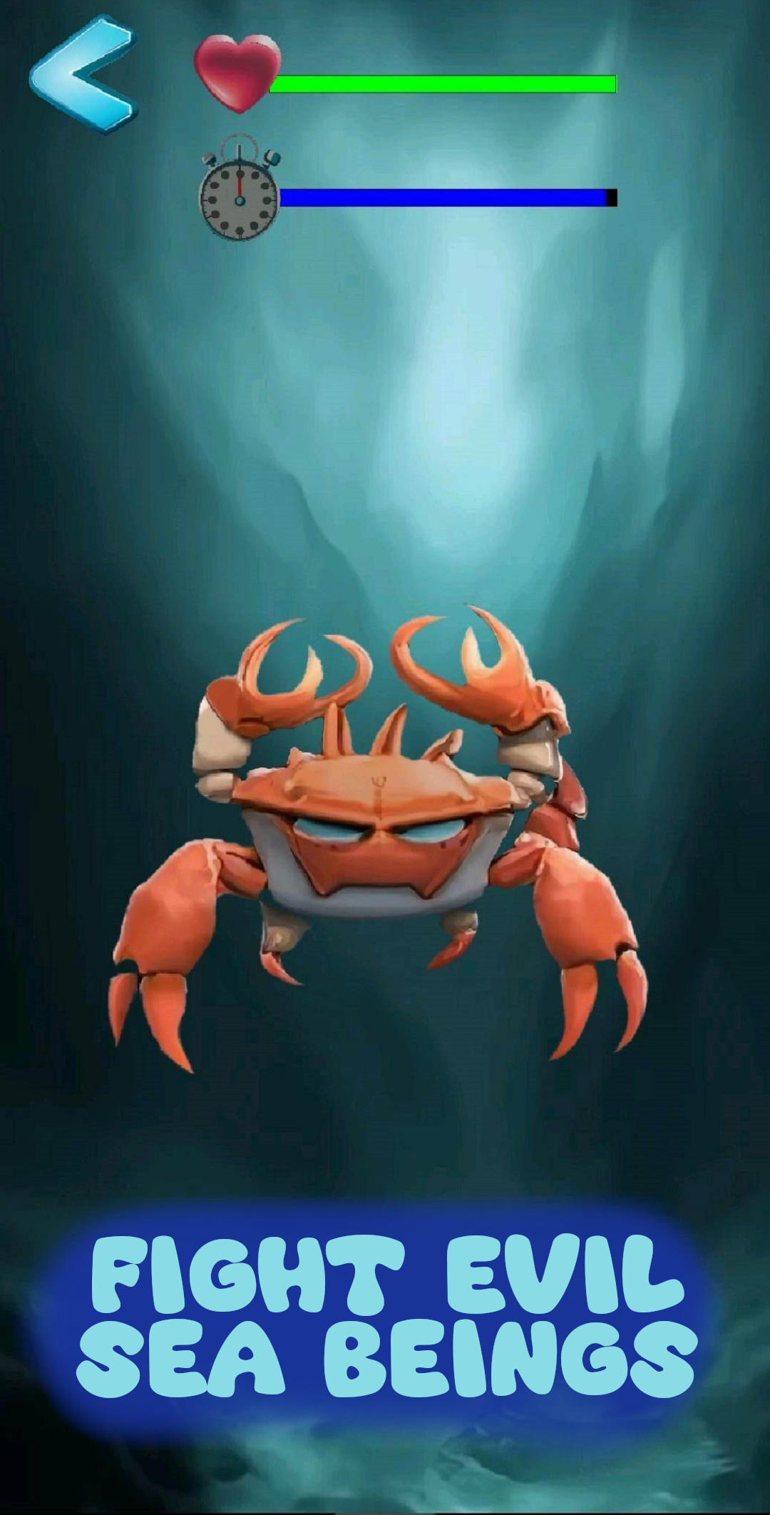 Idle Bubble Clicker: Sea Game Screenshot