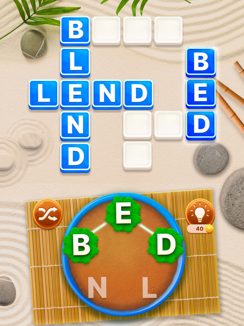 Screenshot of Word Garden : Crosswords