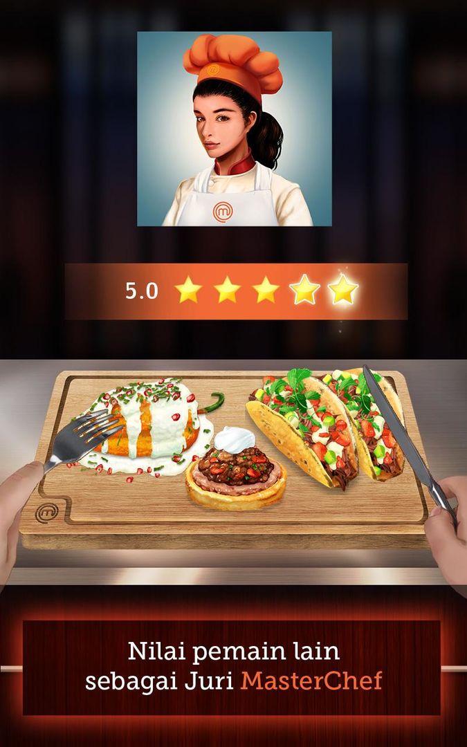 MasterChef: Dream Plate (Game Desain Makanan) screenshot game
