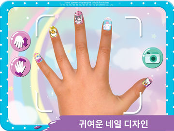 Hello Kitty 네일 살롱 게임 스크린샷