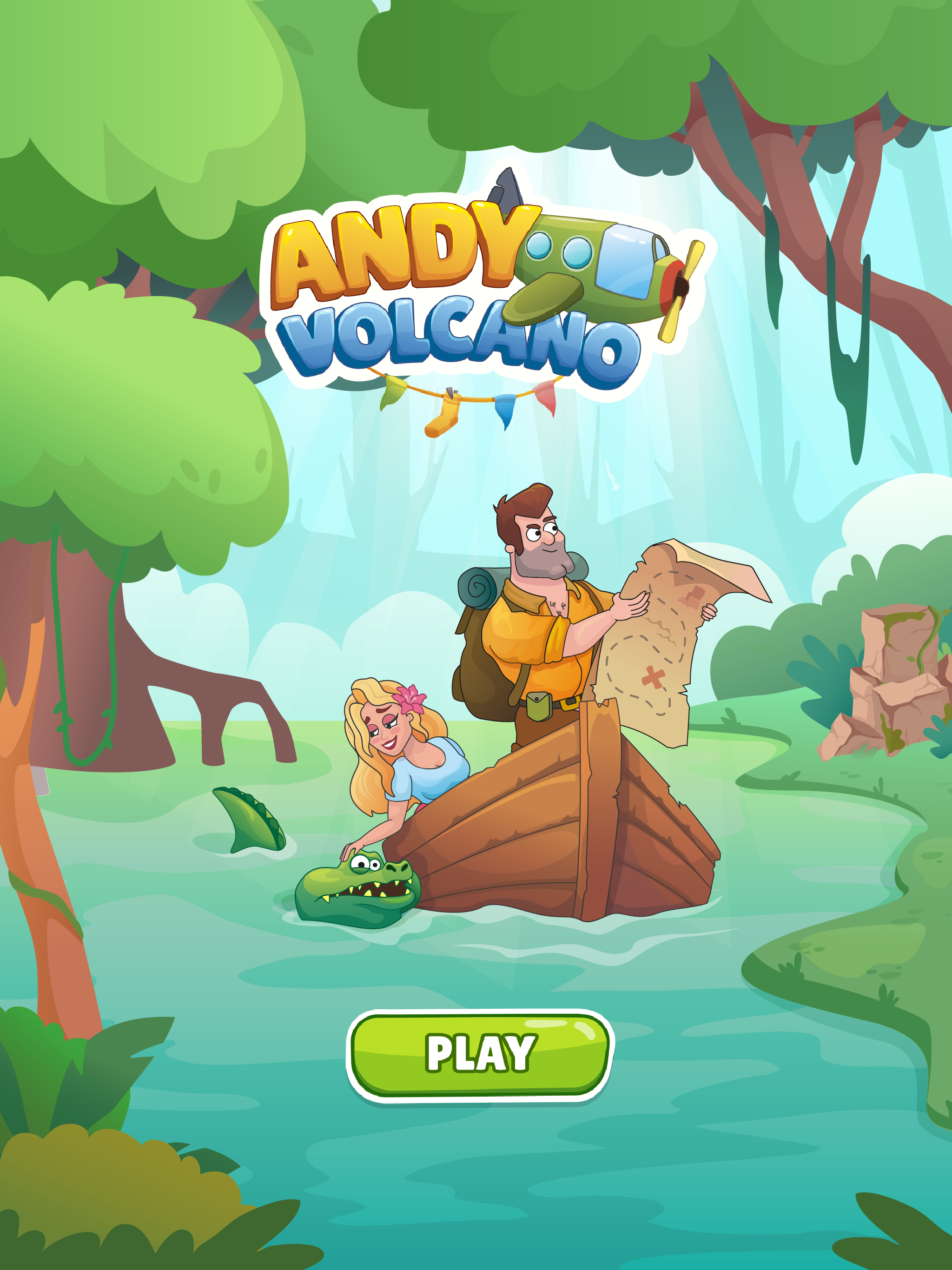 Screenshot of Andy Volcano: Tile Match Story