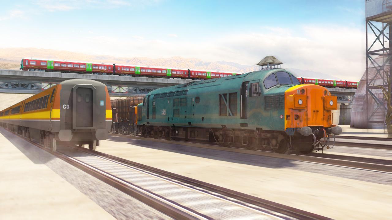 Euro Train Simulator 2019 - Train Games Game Screenshot